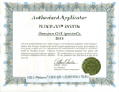 美国Plexipave®网球博士代理证书(新)